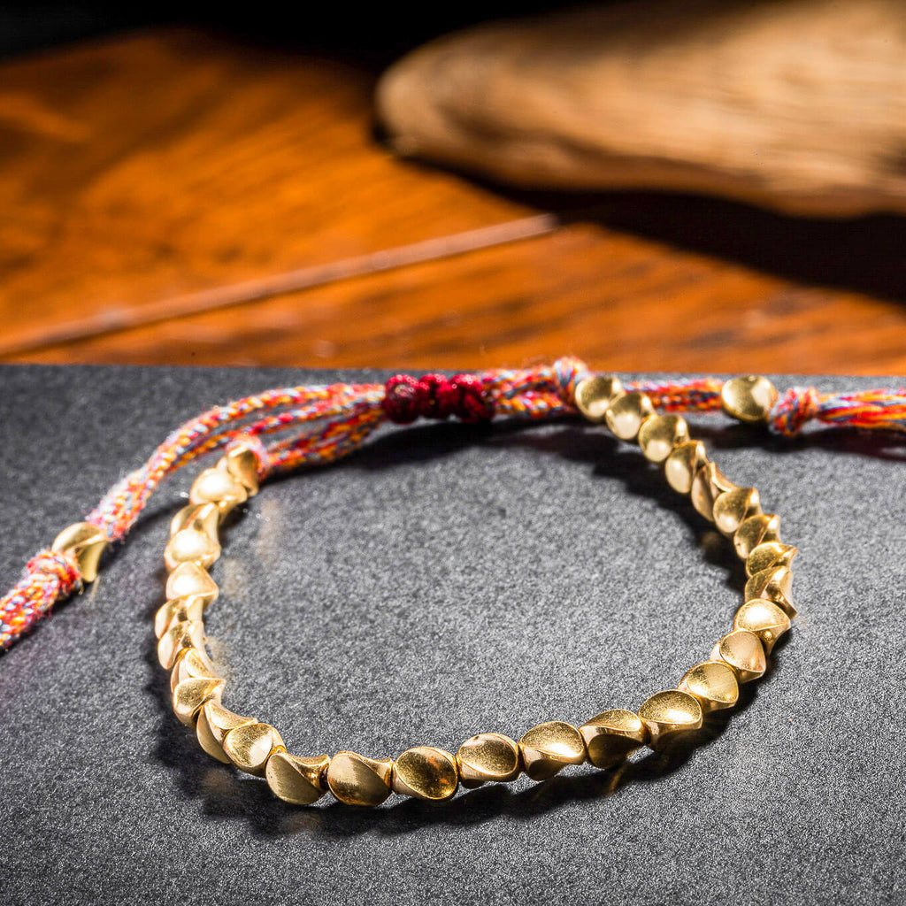 Tibetan Buddhist Knot Bracelet For Good Luck | Moon Dance Charms
